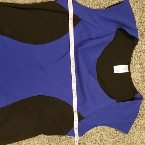 Blue and Black dress - Picture 1 of 4